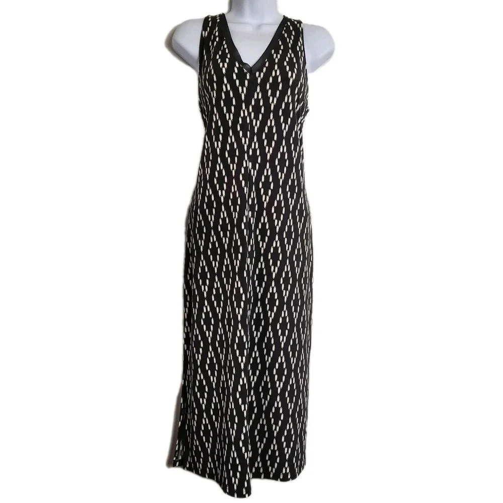 banana republic black and white maxi dress Banana Republic Factory Cheetah Strapless White/Black/Tan Maxi Dress